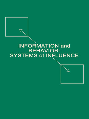 cover image of Information and Behavior